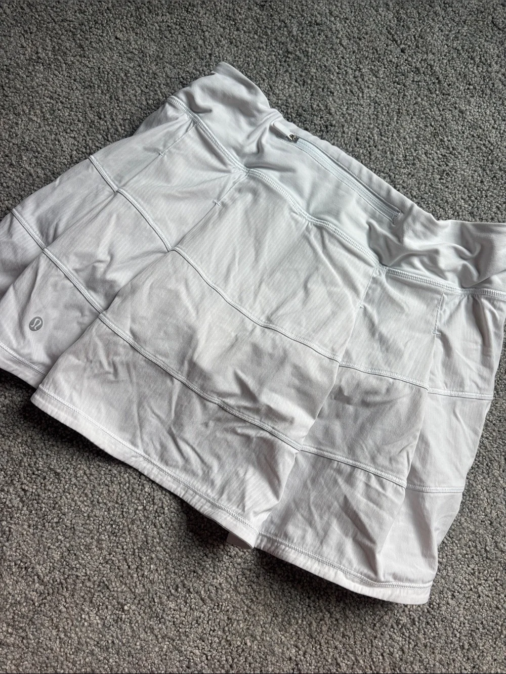 lululemon athletica White Performance Skirt